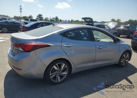 2015 Hyundai Elantra Se from USA, damaged, VIN 5NPDH4AEXFH604534